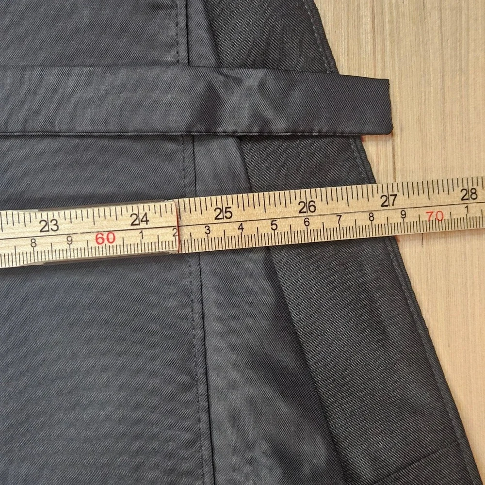 Claiborne Vest Mens XXL Black Easy Care Suit Waistcoat Formal Wedding NEW - Picture 9 of 13